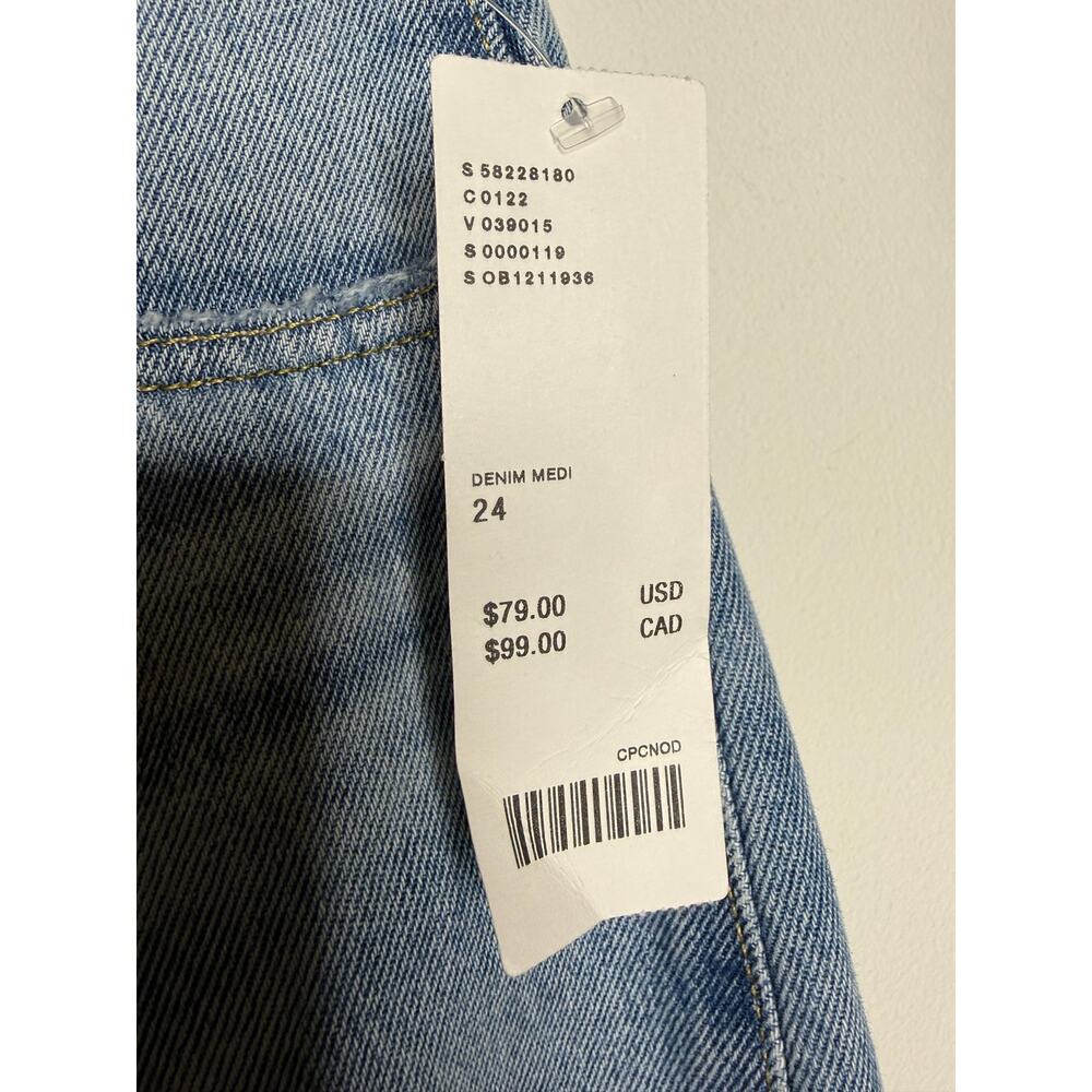 BDG High Rise Extreme Baggy Jeans 24 NWT Skater Y2K - Picture 4 of 7